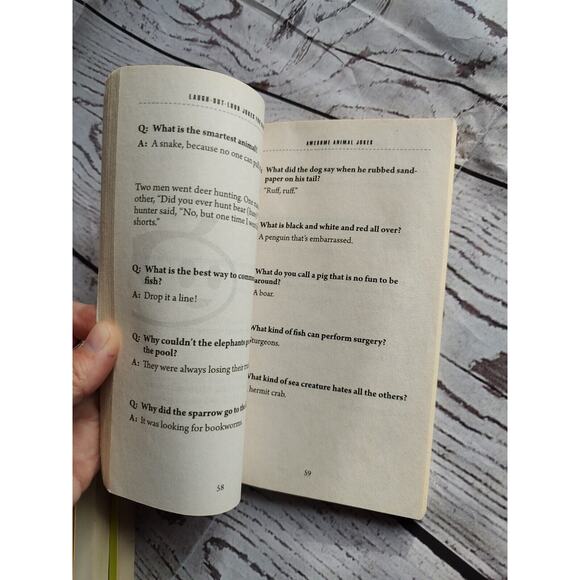 laugh out loud kids joke book Lot Of 3 Animal, Knock Knock Jokes Rob Elliott - Picture 10 of 10